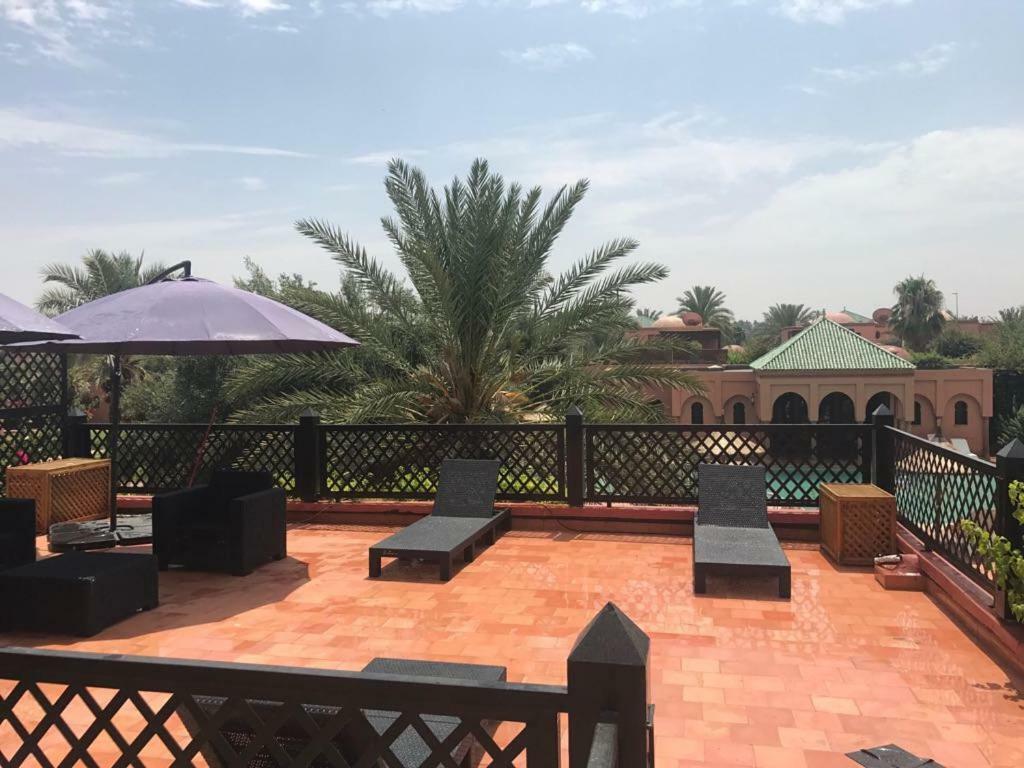 Villa Avec Piscine A Marrakech مراكش المظهر الخارجي الصورة